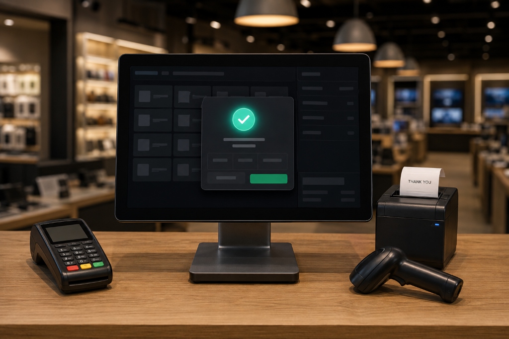 Retail & Walk-In Checkout Counter